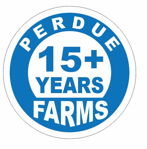 Perdue Farms 15+ Year Award Hard Hat Sticker Helmet Sticker SP11