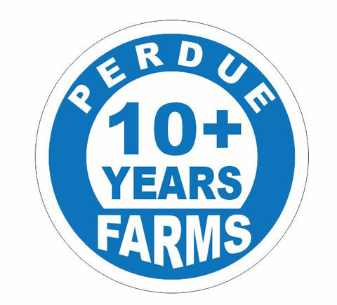 Perdue Farms 10+Years Award Hard Hat Sticker Helmet Sticker SP05