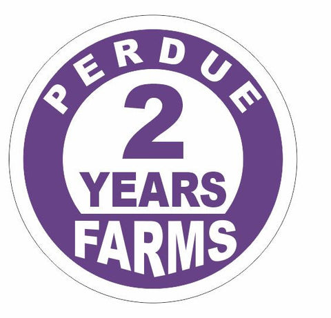 Perdue Farms 2 Year Award Hard Hat Sticker Helmet Sticker SP08