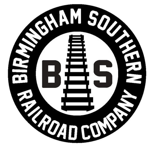 Birmingham Southern Railroad Sticker Decal R4667 Railway Railroad Train Sign