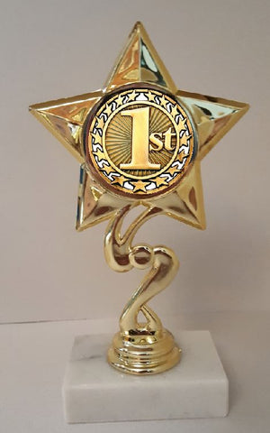 1st Place Trophy 7" Tall  AS LOW AS $3.99 each FREE SHIPPING T03N13
