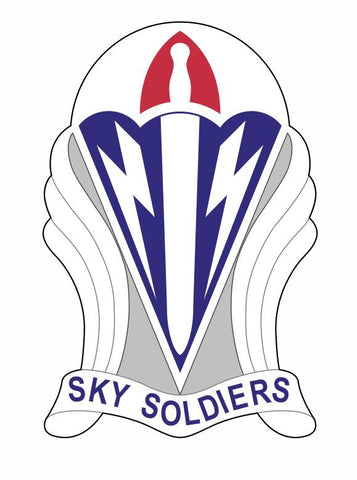 173rd Airborne Brigade Sticker M619 Sky Soldiers Military Armed Forces - Winter Park Products