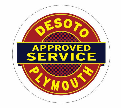 Desoto Sticker R190 Plymouth - Winter Park Products