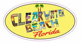 3 Pack Clearwater Beach Florida Helmet Sticker SS16 Wholesale Fundraiser