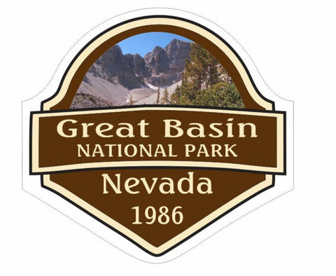 Great Basin National Park Sticker Decal R1084 Nevada - Winter Park Products