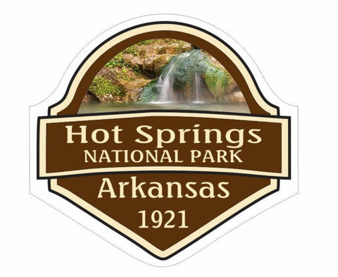 Hot Springs National Park Sticker Decal R1089 Arkansas - Winter Park Products