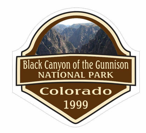 Black Canyon National Park Sticker Decal R2680 Colorado YOU CHOOSE SIZE
