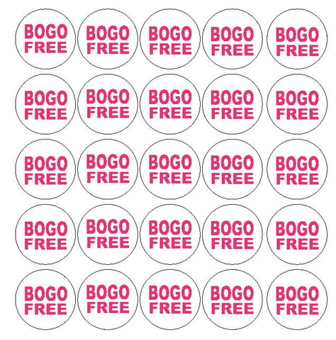 Pink BOGO Free Sale Sticker Retail Store FLEA MARKET Boutique #D32P - Winter Park Products