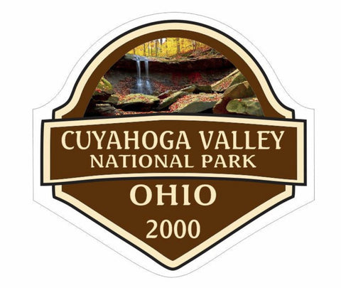Cuyahoga Valley National Park Sticker Decal R847 Ohio - Winter Park Products