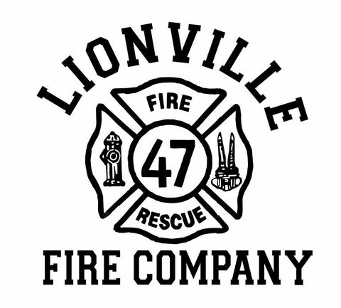 Lionville Fire Dept Sticker Decal R870 - Winter Park Products