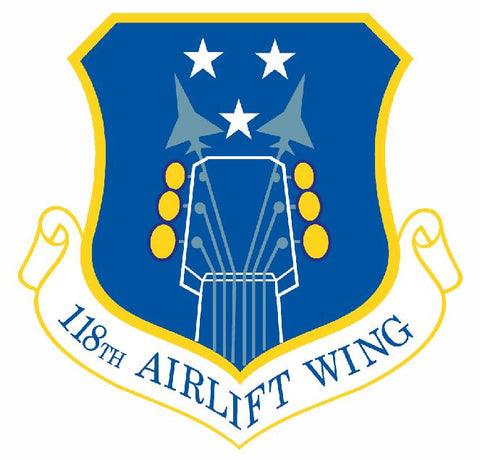 118th Airlift Wing Sticker Military Decal M439 - Winter Park Products