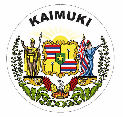 Kaimuki Hawaii Sticker / Decal R815 - Winter Park Products