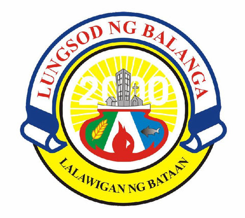 Seal of Balanga Philippines Sticker / Decal R808 - Winter Park Products