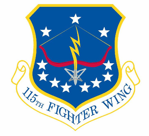 115th Fighter Wing Sticker Military Decal M438 - Winter Park Products