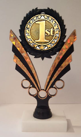 1st Place First Place Trophy 7-1/4" Tall  AS LOW AS $3.99 each FREE SHIP T06N13