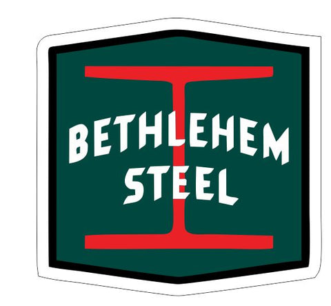 Bethlehem Steel Sticker Decal R7091 Railroad Railway Train Sign
