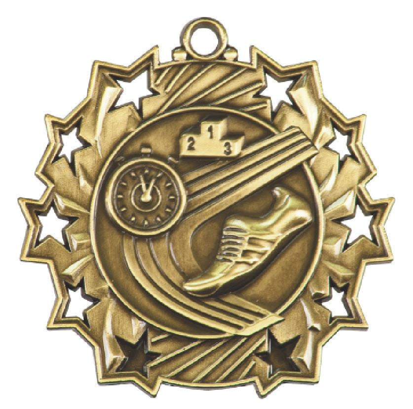 Track Running Medals Award Trophy Team Sports W/Free Lanyard FREE SHIPPING TS414 - Winter Park Products