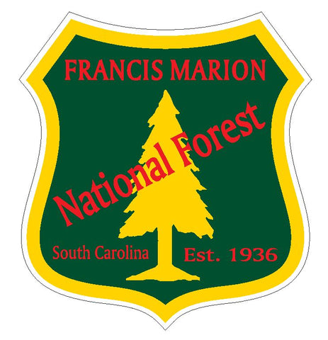 Francis Marion National Forest Sticker R3235 South Carolina