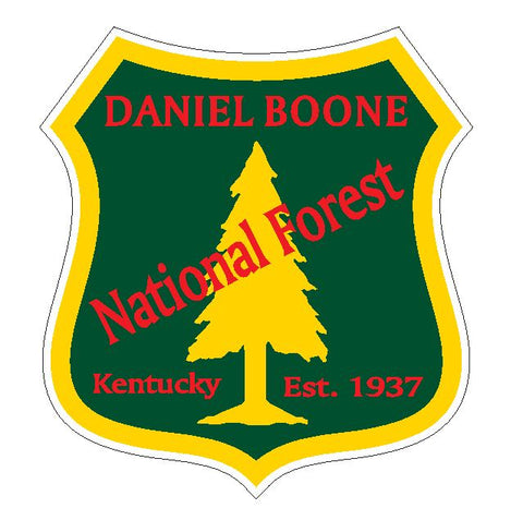 Daniel Boone National Forest Sticker R3224 Kentucky