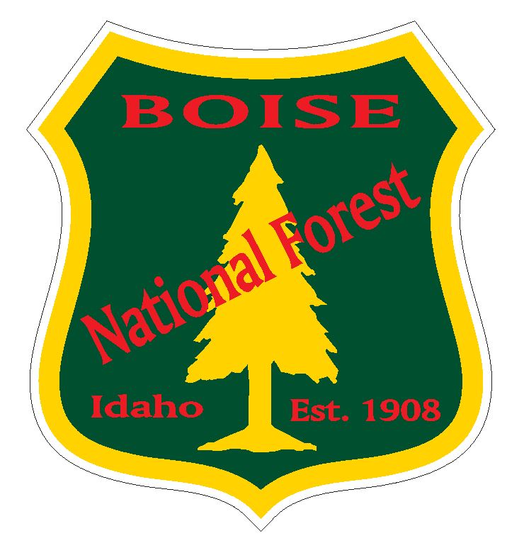 Boise National Forest Sticker R3206 Idaho