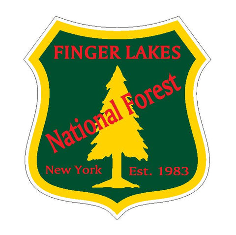 Finger Lakes National Forest Sticker R3232 New York