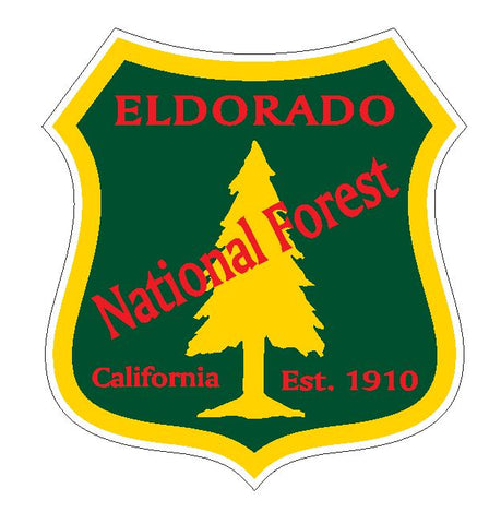 Eldorado National Forest Sticker R3230 California