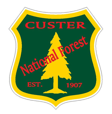 Custer National Forest Sticker R3223