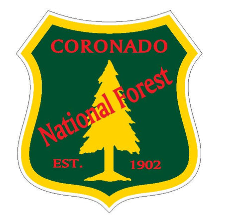 Coronado National Forest Sticker R3221