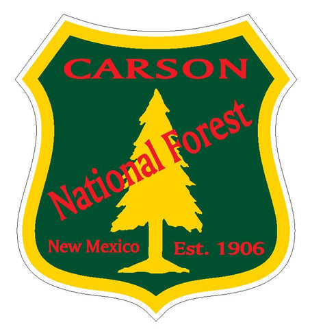 Carson National Forest Sticker R3209 New Mexico