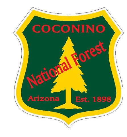 Coconino National Forest Sticker R3218 Arizona