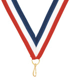 2nd Place Second Place Medal Award Trophy With Free Lanyard HR802 - Winter Park Products