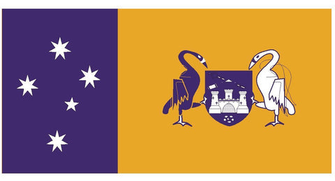 AUSTRALIAN CAPITAL Flag Vinyl International Flag DECAL Sticker MADE IN USA F39 - Winter Park Products