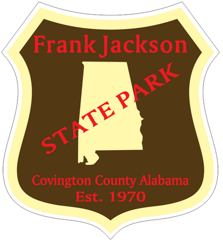 Frank Jackson Alabama State Park Sticker R6839