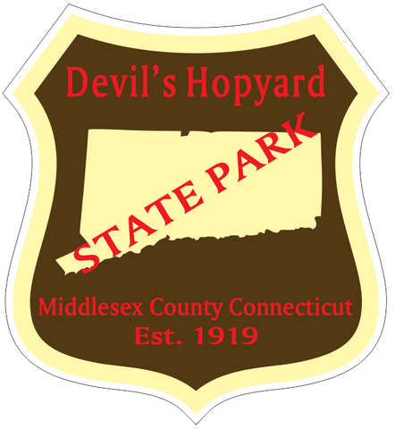 Devil's Hopyard Connecticut State Park Sticker R6876