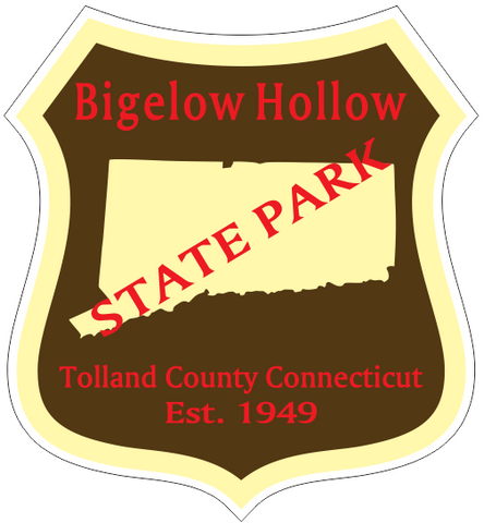 Bigelow Hollow Connecticut State Park Sticker R6862