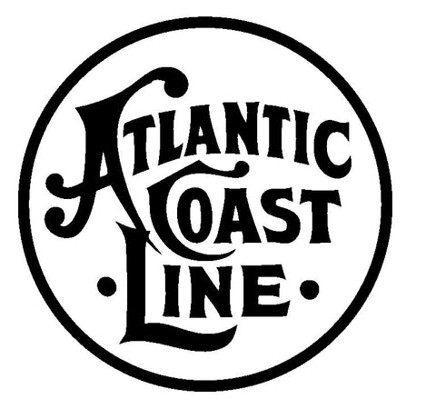 Atlantic Coast Line Railroad Sticker R3365