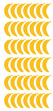 Banana Stickers Sticker 1-1/4" DC36-019 Golden Yellow