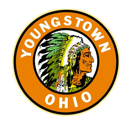 Youngstown Ohio Vintage Style Sticker Decal R8782