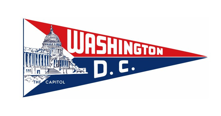 The Capitol Vintage Style Sticker Decal R8870