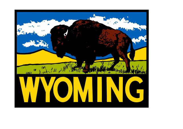 Wyoming Vintage Style Sticker Decal R8781