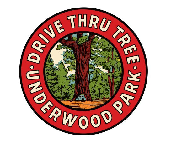 Underwood Park Vintage Style Sticker Decal R8934