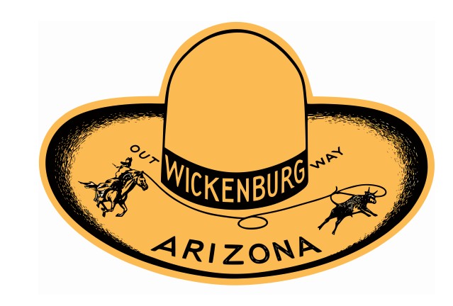 Wickenburg Arizona Vintage Style Sticker Decal R8839
