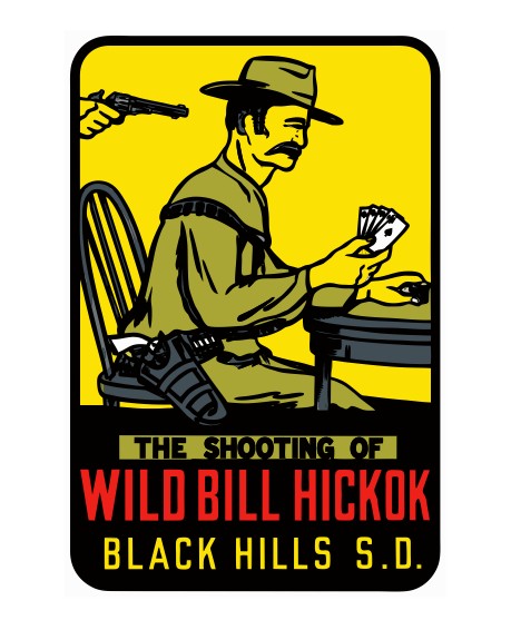 Black Hills South Dakota Vintage Style Sticker Decal R8808