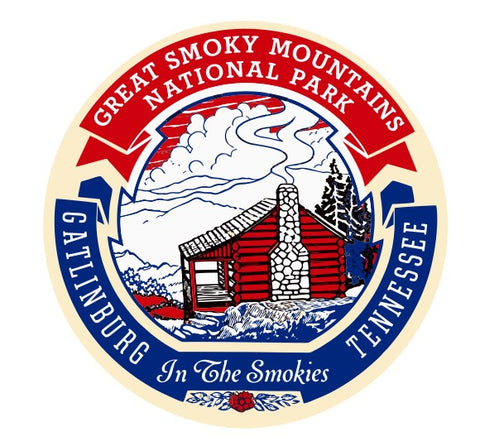Gatlinburg Tennessee Vintage Style Sticker Decal R8707