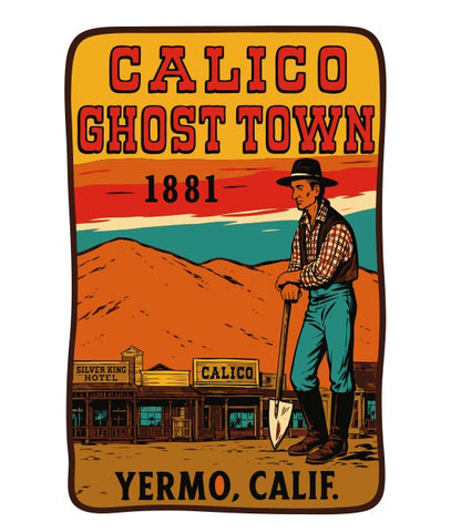 California Yermo Vintage Style Sticker Decal R8693