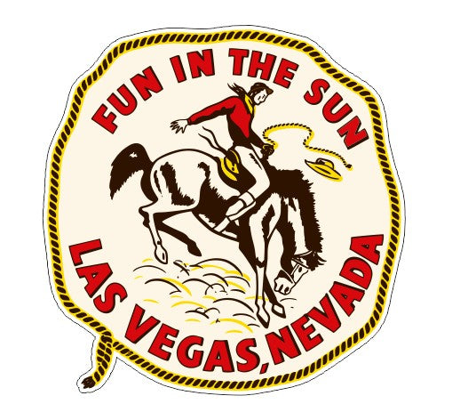 Las Vegas Nevada Vintage Style Sticker Decal R8770