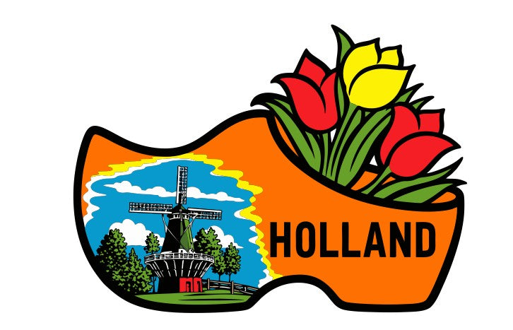 Holland Vintage Style Sticker Decal R8651