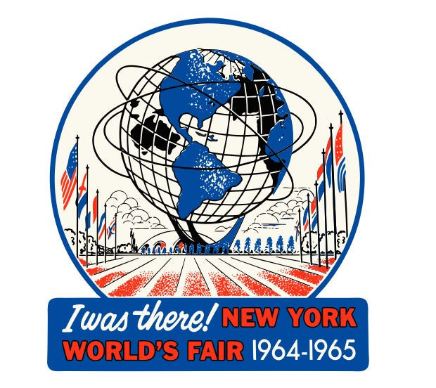 New York World's Fair Vintage Style Sticker Decal R8648