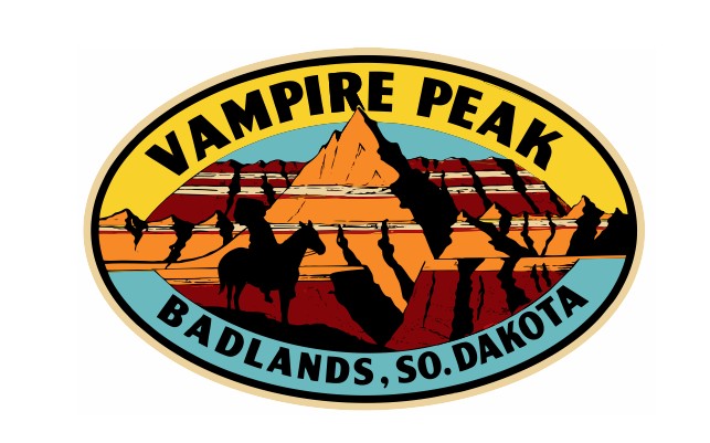 Badlands, SO Dakota Vintage Style Sticker Decal R8912
