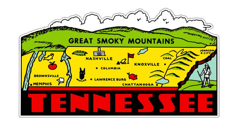 Tennessee Walking Horse Vintage Style Sticker Decal R8709